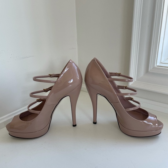 GUCCI heels platform blush size 38 - Picture 7 of 10